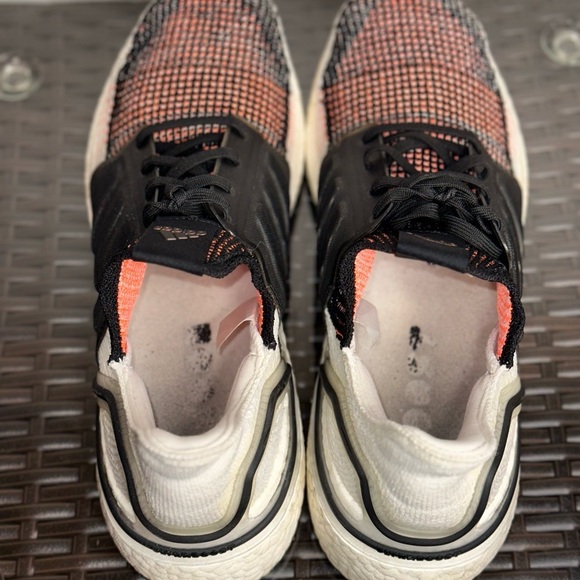 Adidas UltraBoost 19 Solar Orange Men’s Size US 11.5 Running Sneakers G27519 - Picture 3 of 9